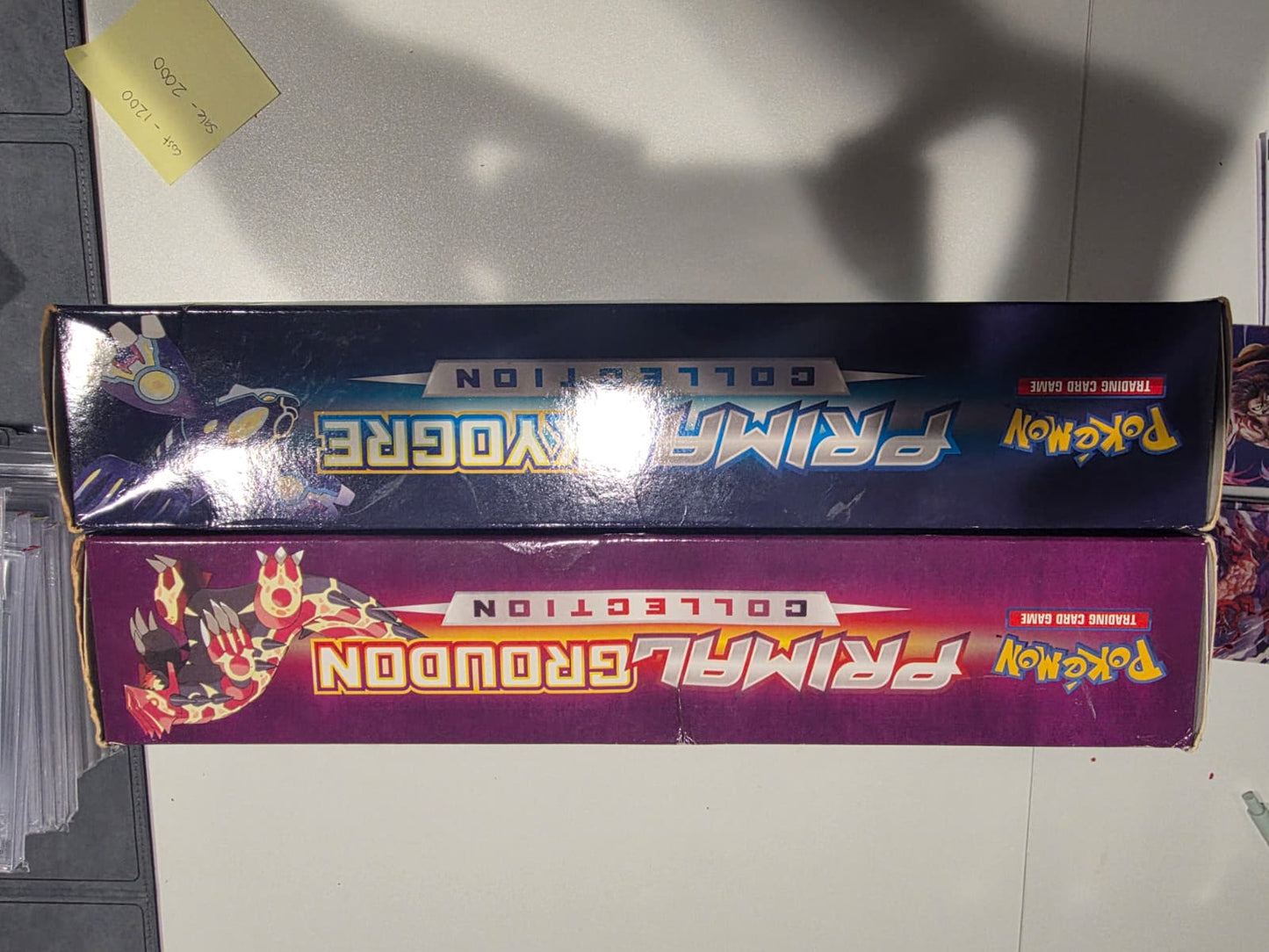 Pokemon: Primal Groudon and Primale Kyogre - Set of 2 Collection (See pictures)