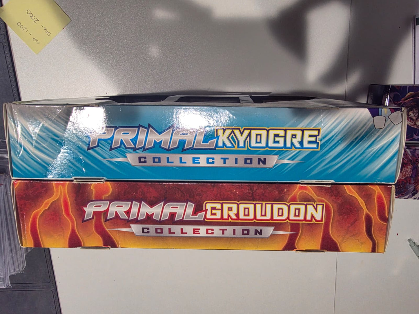 Pokemon: Primal Groudon and Primale Kyogre - Set of 2 Collection (See pictures)