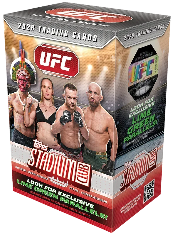 [Preorder] 2026 Topps Stadium Club UFC Value Box
