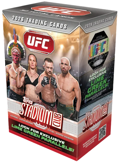 [Preorder] 2026 Topps Stadium Club UFC Value Box