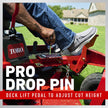 Toro 48 in. TITAN(R) MyRIDE(R) Zero Turn Mower Model# (76411)