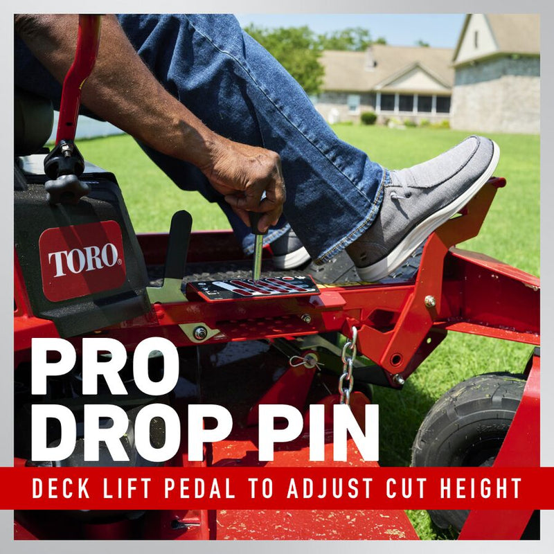 Toro 48 in. TITAN(R) MyRIDE(R) Zero Turn Mower Model# (76411)