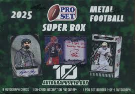2025 Leaf Pro Set Metal Football Super Box