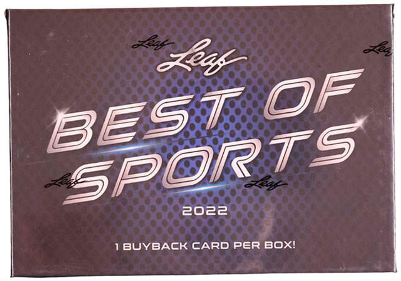 2022 Leaf Best of Sports Box