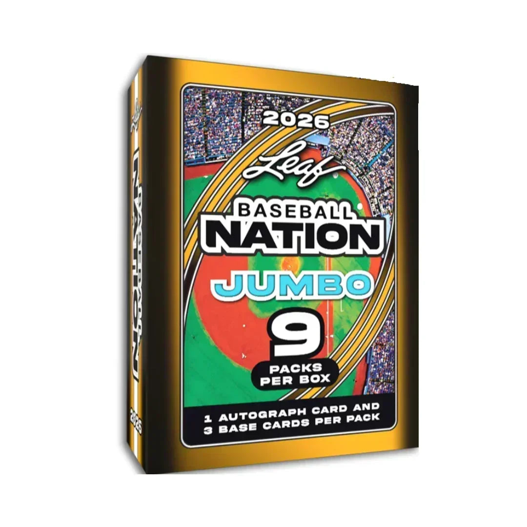 2026 Leaf Baseball Nation Jumbo Box