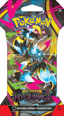 Pokemon: Mega Evolution: Pitch Black: (Me05) Sleeved Booster Pack