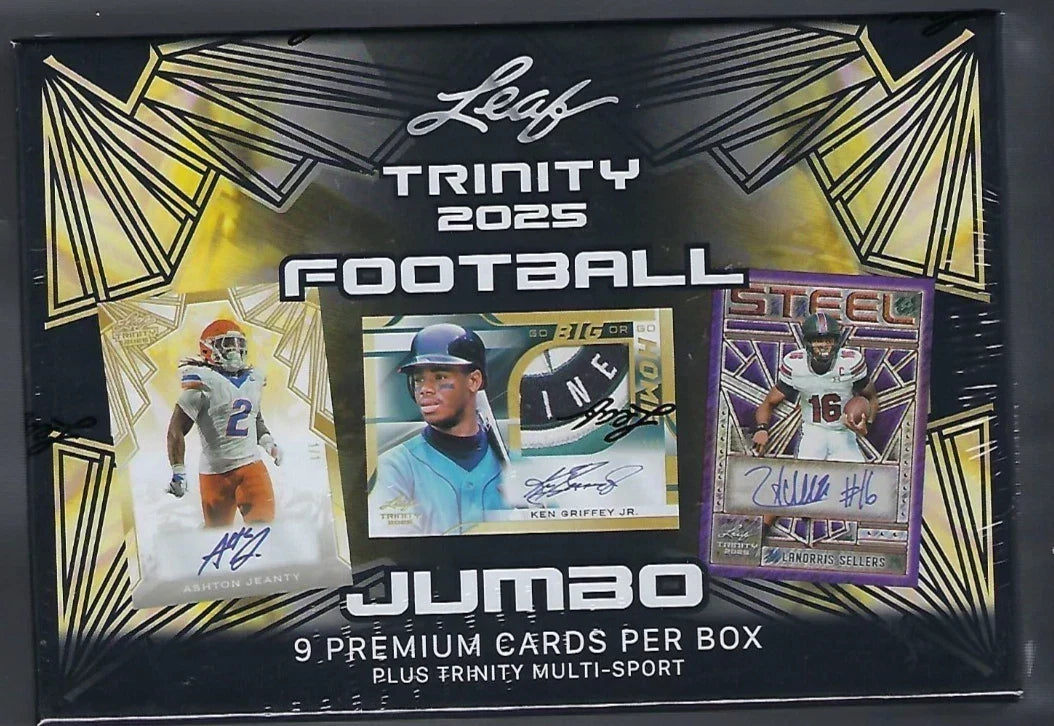 2025 Leaf Trinity Football Jumbo Box