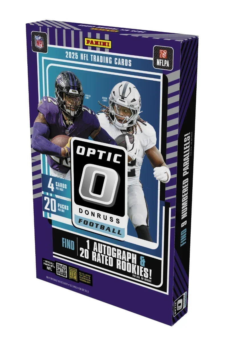 2025 Panini Donruss Optic Football Hobby 12 Box Case