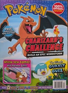 Pokemon Charizard's Challenge Magazine